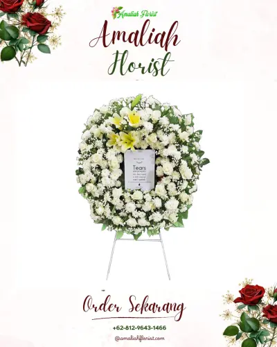 Krans Bunga Duka Cita cipayung